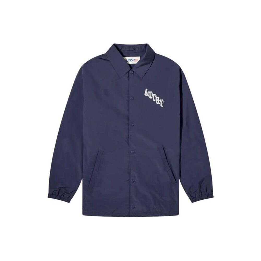 Autry Polyester Clothing with Modern Design Men Blue Jackets